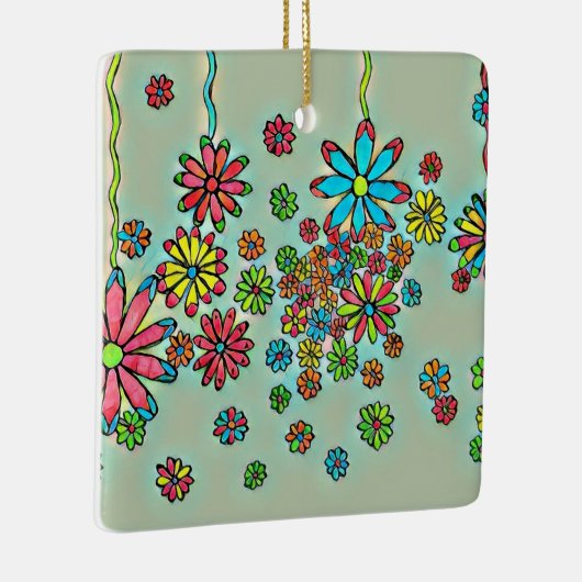 Blume Dusche Ornament (Rechts)