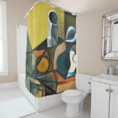 Blume Duschvorhang (Beispiel)