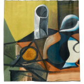 Blume Duschvorhang (Vorderseite)