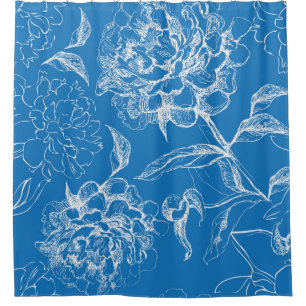 Blume Duschvorhang