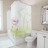 Blume Duschvorhang (Beispiel)