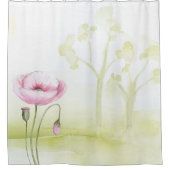 Blume Duschvorhang (Vorderseite)