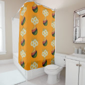 Blume Duschvorhang (Beispiel)