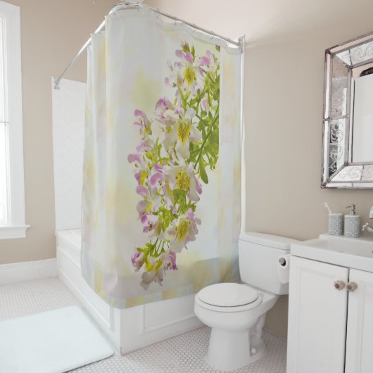 Blume Duschvorhang (Beispiel)