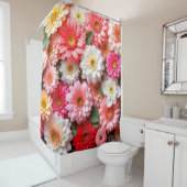 Blume Duschvorhang (Beispiel)