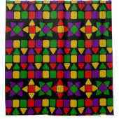 Blume Duschvorhang (Vorderseite)