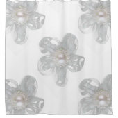 Blume Duschvorhang (Vorderseite)