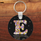 BLUME E SCHLÜSSELANHÄNGER (Vorderseite)