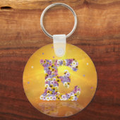 BLUME E SCHLÜSSELANHÄNGER (Vorderseite)