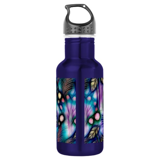 Blume Edelstahlflasche (Rückseite)