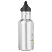 Blume Edelstahlflasche (Links)