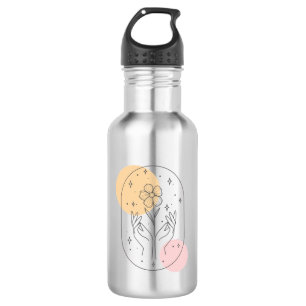 Blume Edelstahlflasche