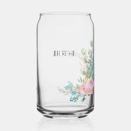 Blume editierbar dosenglas