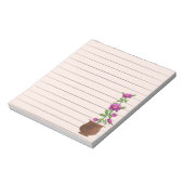 Blume Editor Notizblock (Rotiert)