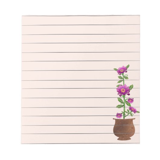 Blume Editor Notizblock (Vorderseite)