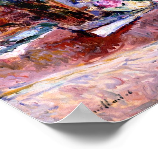 Blume, Édouard Vuillard Poster (Ecke)