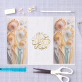 Blume eid Mubarak Seidenpapier (Handwerk)
