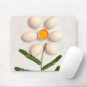 Blume Eierjolk Mousepad (Mit Mouse)