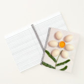 Blume Eierjolk Notizblock (Innenseite)