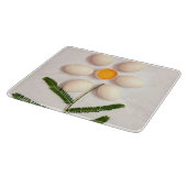 Blume Eierjolk Schneidebrett (Ecke)