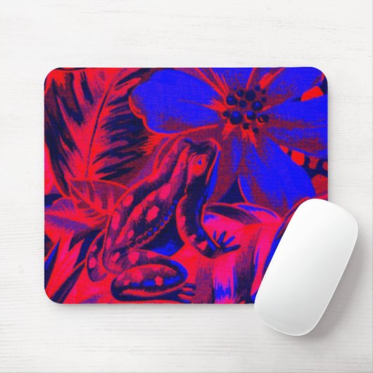 Blume eim mousepad (Mit Mouse)