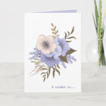 Blume, eine Schwester ist Gottes Wegweiser