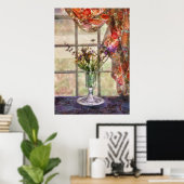 Blume - Eine Vase aus Blume Poster (Heimbüro)