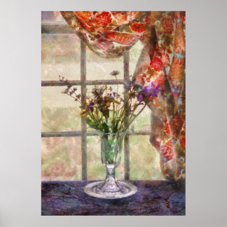 Blume - Eine Vase aus Blume Poster
