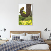 Blume eines Riesen Leinwanddruck (Insitu (Schlafzimmer))