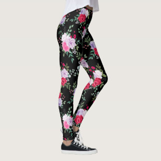 Blume - Einfache Leggings in verschiedenen Farben