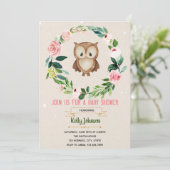 Blume einladen einladung (Stehend Vorderseite)