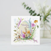 Blume Einladung (Stehend Vorderseite)