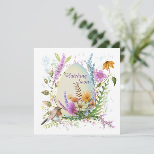 Blume Einladung (Stehend Vorderseite)