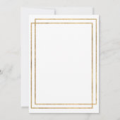 Blume Einladung (Rückseite)