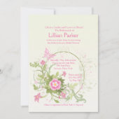 Blume Einladung (Vorderseite)