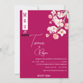 Blume Einladung (Vorderseite)