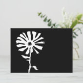 Blume Einladung (Stehend Vorderseite)