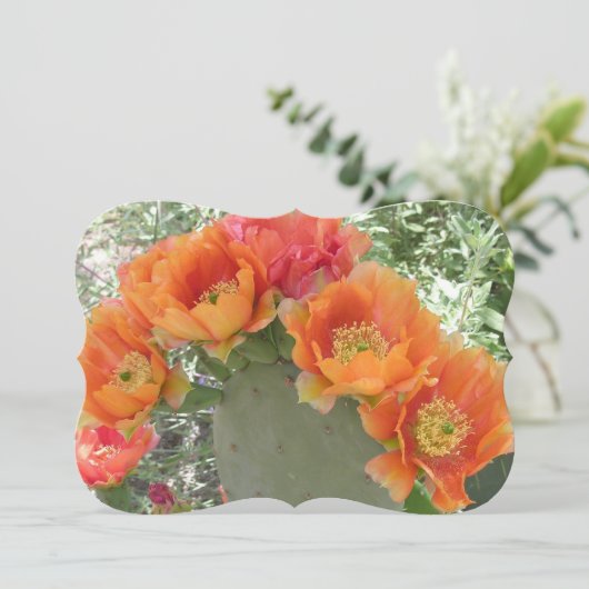 Blume Einladung (Stehend Vorderseite)