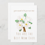 Blume Einladung (Vorne/Hinten)