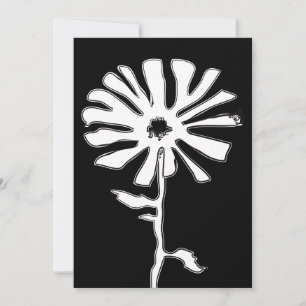 Blume Einladung