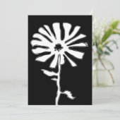 Blume Einladung (Stehend Vorderseite)