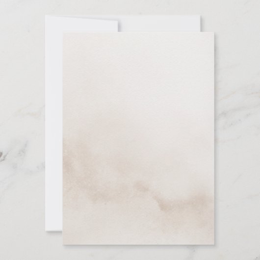 Blume Einladung (Rückseite)