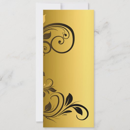 Blume Einladung (Vorderseite)