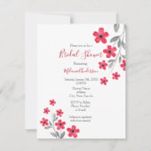 Blume Einladung (Vorderseite)