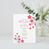 Blume Einladung (Stehend Vorderseite)