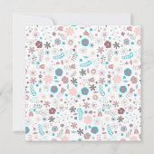 Blume Einladung (Vorderseite)