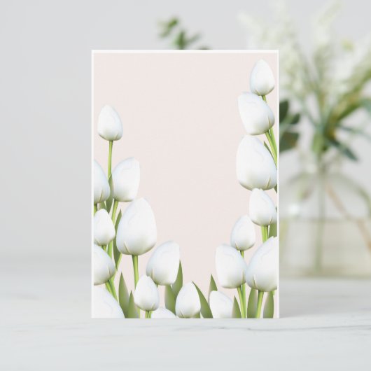 Blume einladung (Stehend Vorderseite)