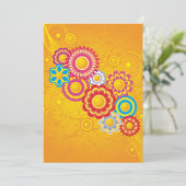 Blume Einladungen blühen