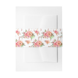 Blume Einladungsbanderole