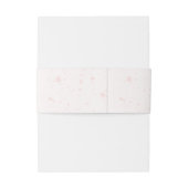 Blume Einladungsbanderole (Rückseitenbeispiel)